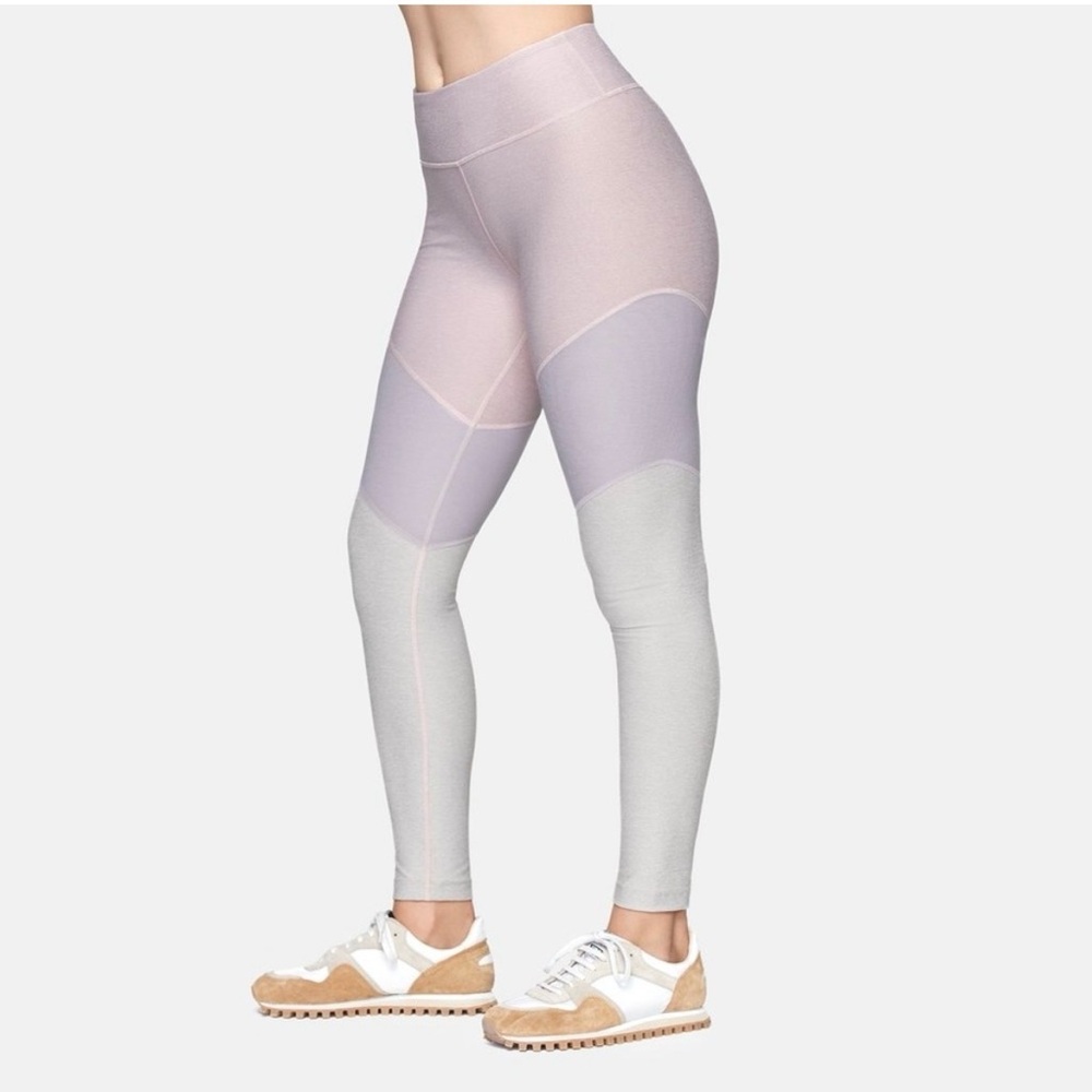 Outdoor Voices 7/8 Colorblock‎ Spring Leggings Dahlia Wisteria Maple Pink Purple